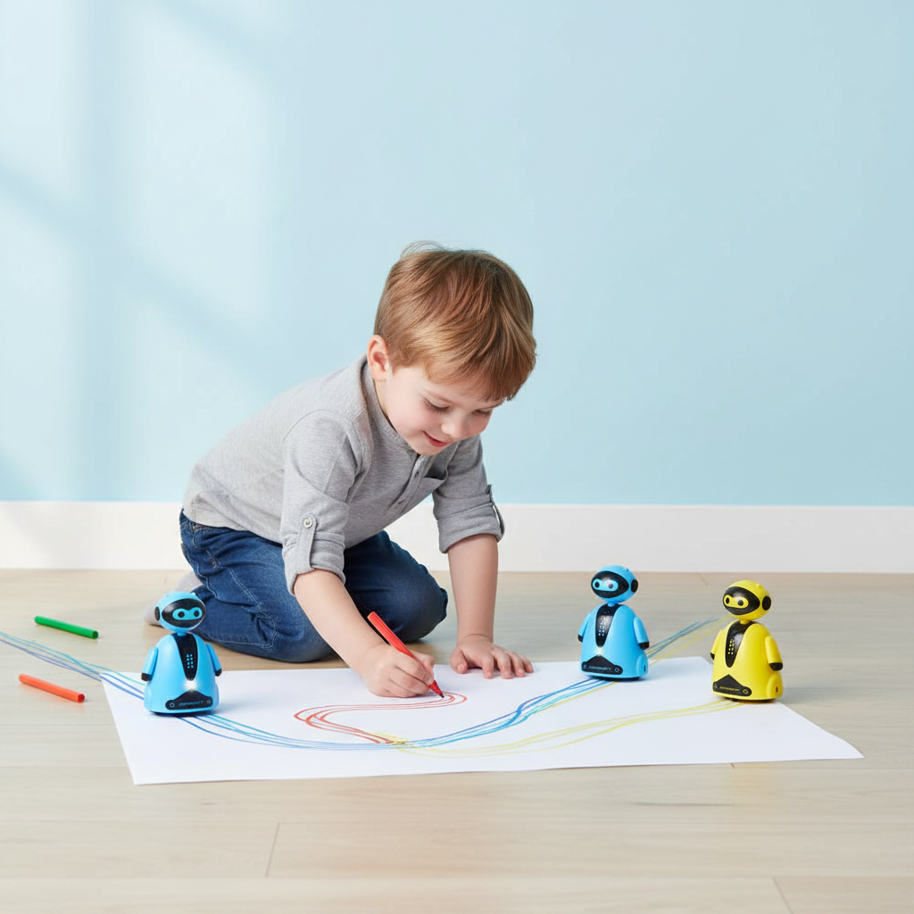 Tracebot - Le Robot Créatif pour les Enfants
